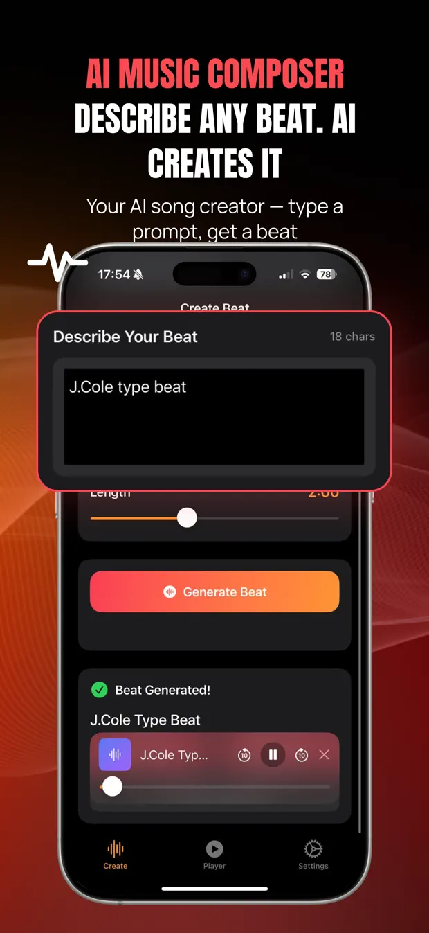 BeatAI screenshot