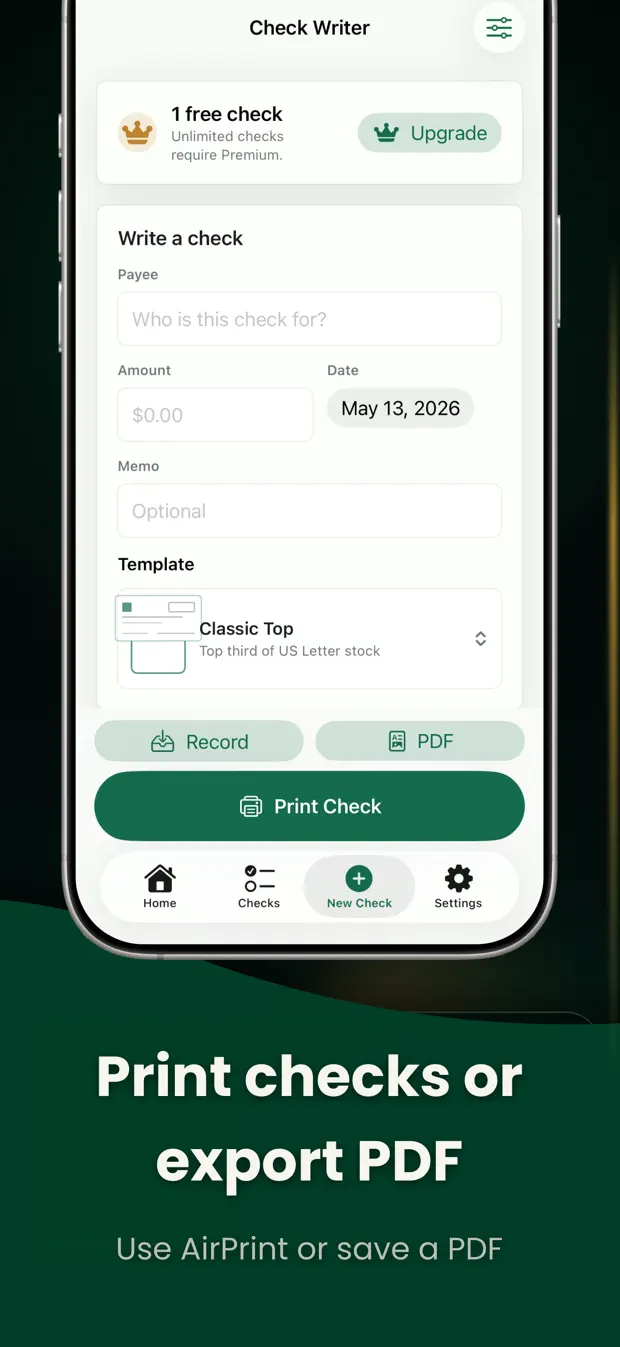 CheckIt screenshot