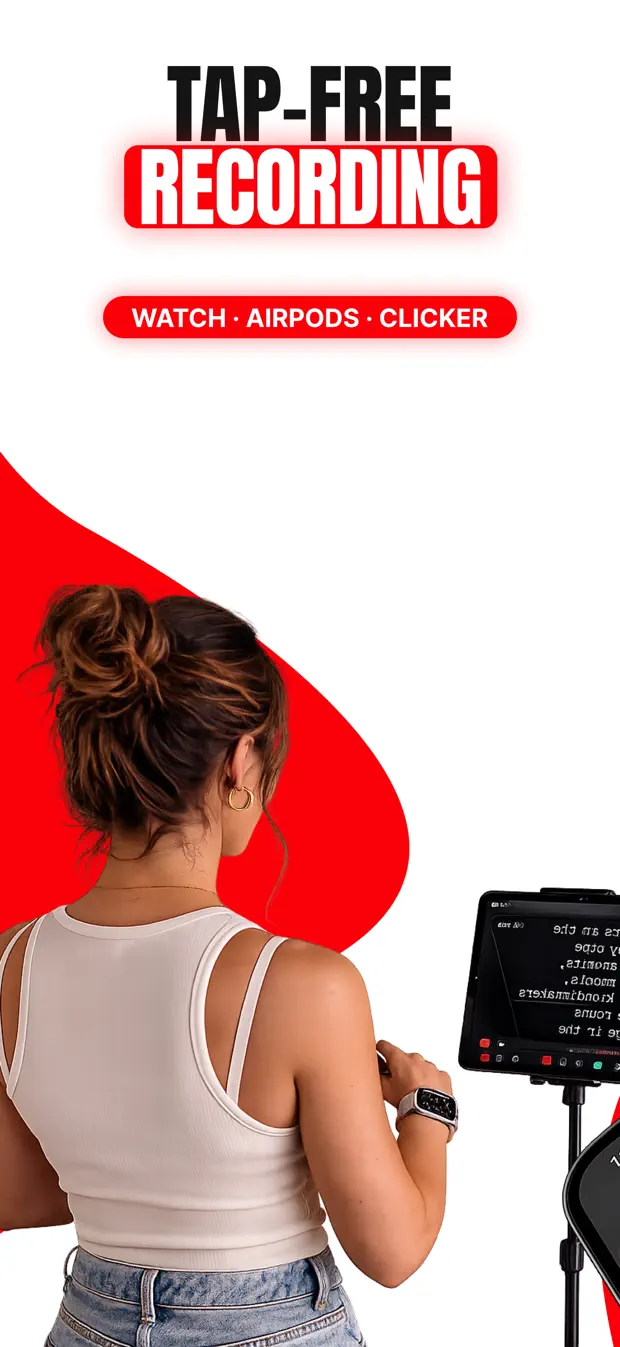 Teleprompter Pro X App Store screenshot 3